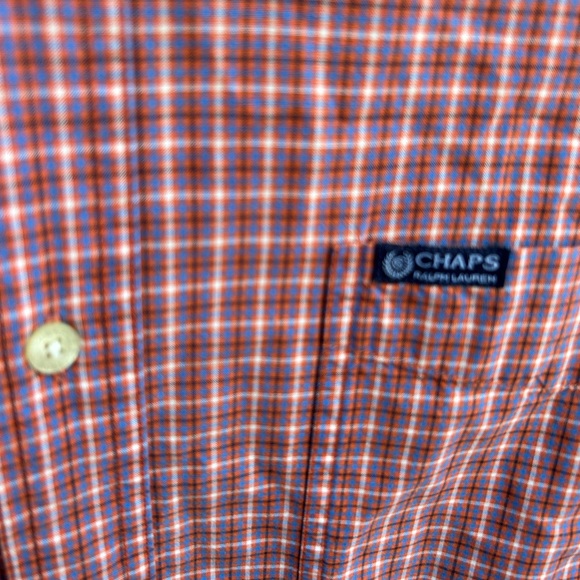 Chaps by Ralph Lauren Mens Long Sleeve Button Down Shirt. Size Large - Picture 5 of 5